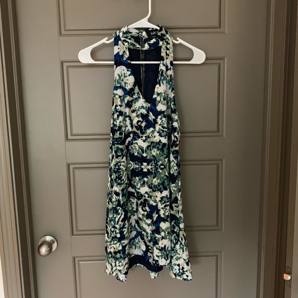 STUNNING PRINT FAB’RIK DRESS